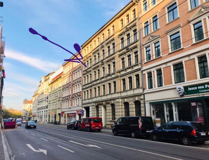 Ferienwohnung In Der Naehe Leipziger Zentrum Exterior photo